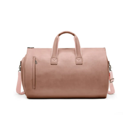 Waterproof Leather Travel Suit Bag