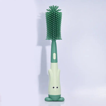 Silicone Bottle Cleaning Brush with Long Handle