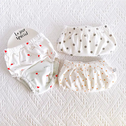 Washable Waterproof Cotton Baby Urine Ring Diapers