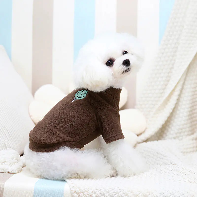 Medium Dog Fleece Clothes for Restaurant Wear