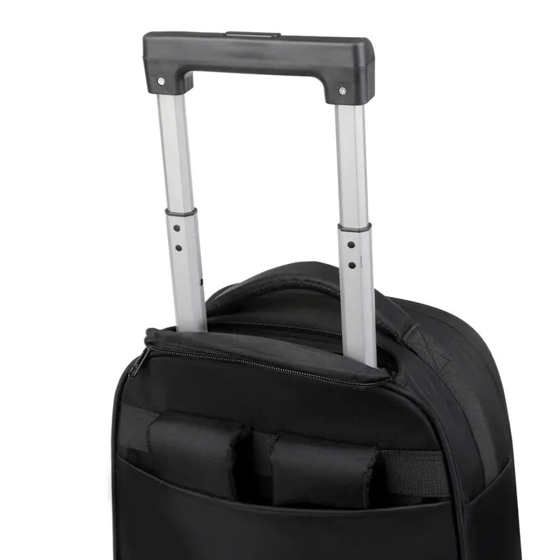 Expandable Airbag Trolley Backpack for Men