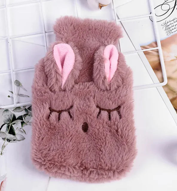 Cute Cartoon Plush Hot Water Bottle