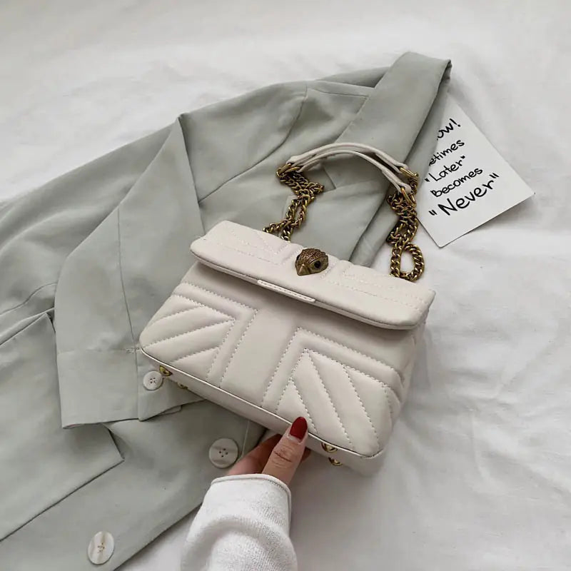 Women's Retro Solid Color Armpit Bag