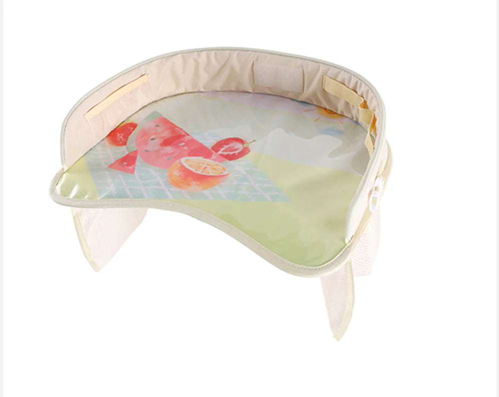 Car Seat Tray for Kids - Waterproof Multi-Function Table