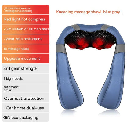 Electric Waist And Back Hot Compress Massager