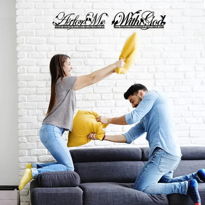 Metal Wall Sign: "With God All Things Are Possible" Decor