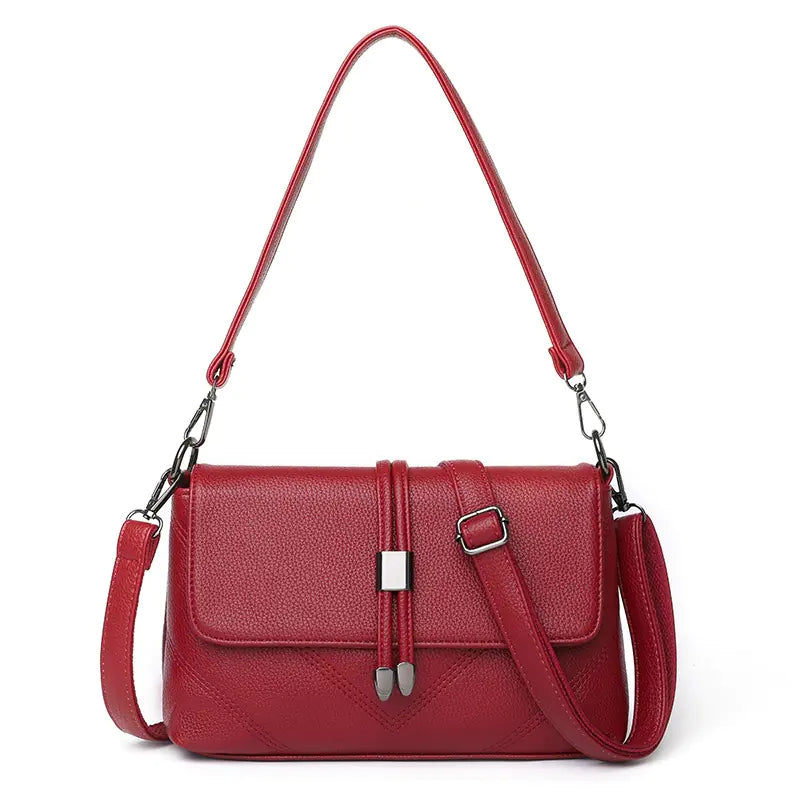 Minimalist Women's PU Shoulder Bag