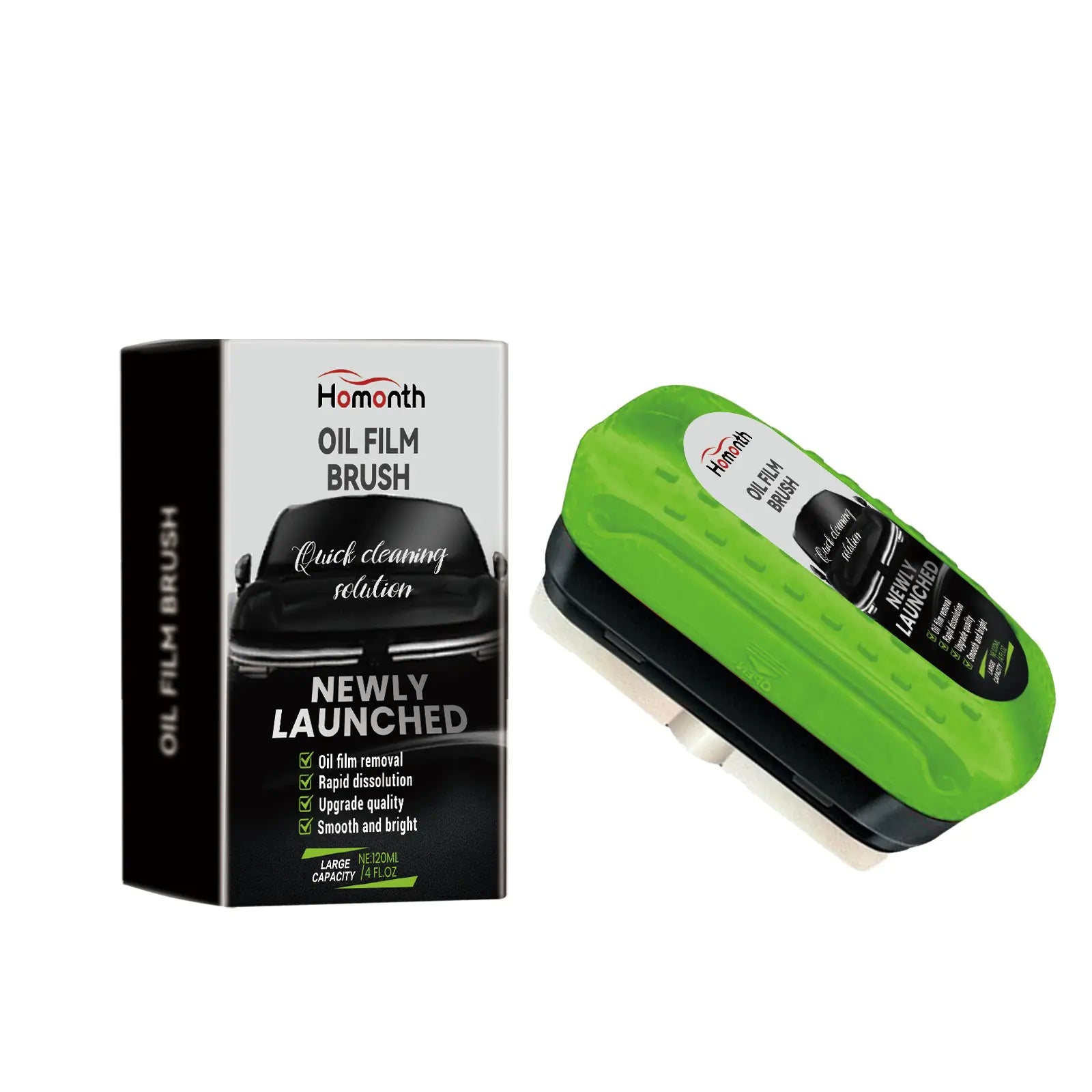 Car Oil Film Cleaning Brush Set