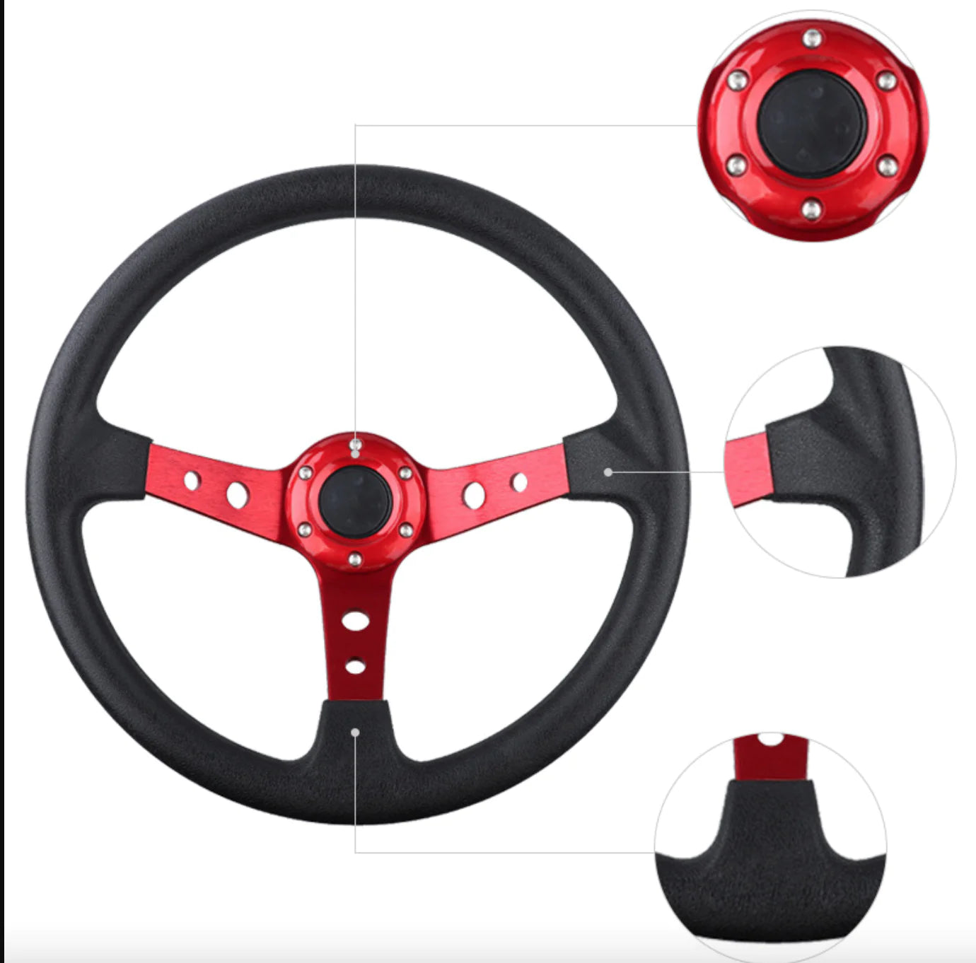 Universal PU Racing Steering Wheel