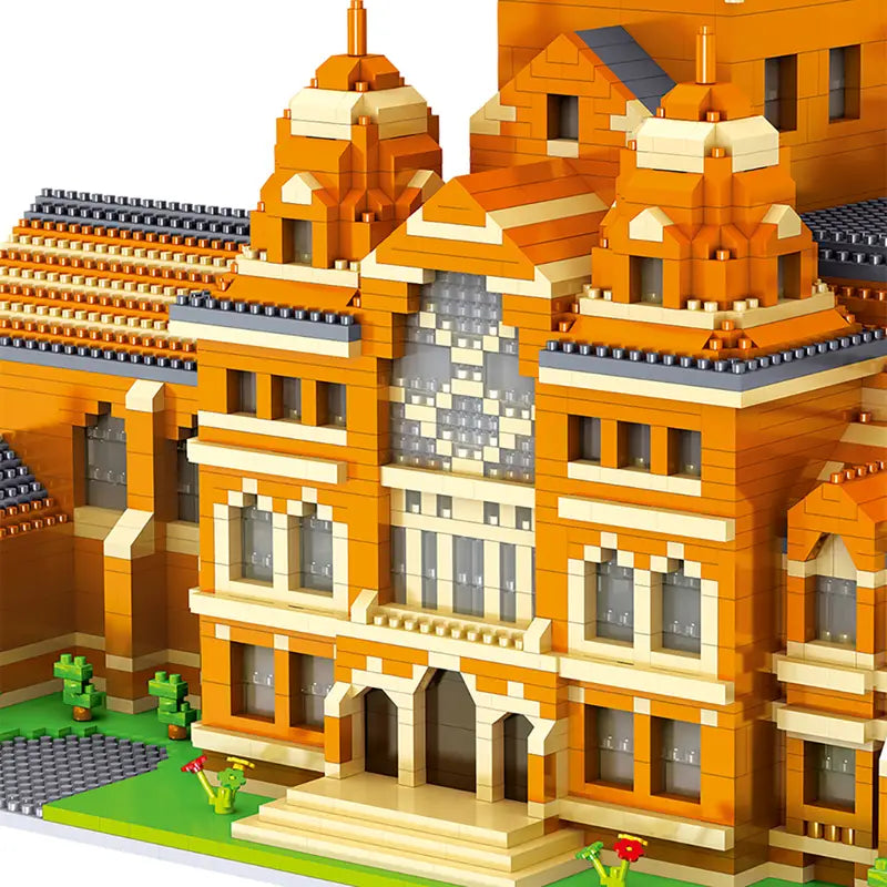 Harvard University Building Blocks Set for Adults
