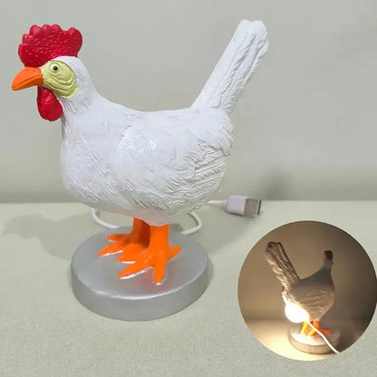 Novelty Chicken Egg Night Light for Bedroom Décor