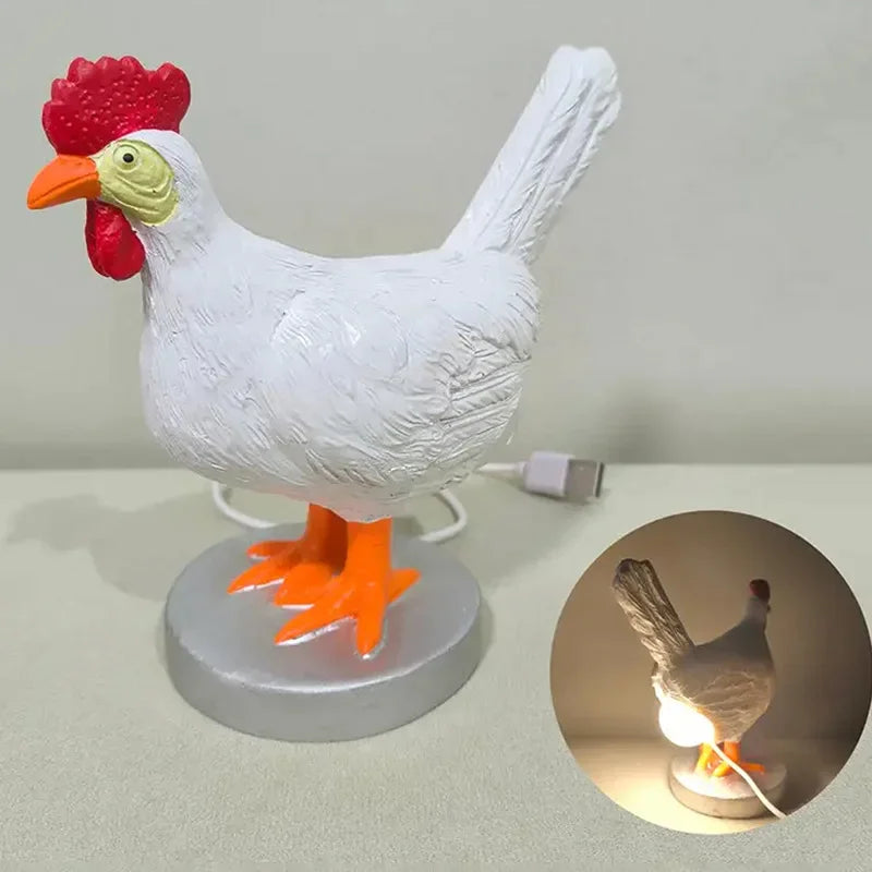 Novelty Chicken Egg Night Light for Bedroom Décor