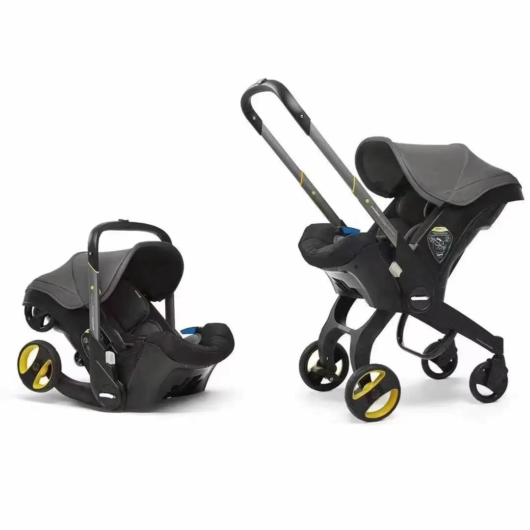 4-in-1 Cradle, Stroller, Car Seat for 0-24 Months