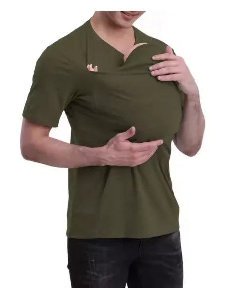 Dad Multifunctional Kangaroo Mummy Vest