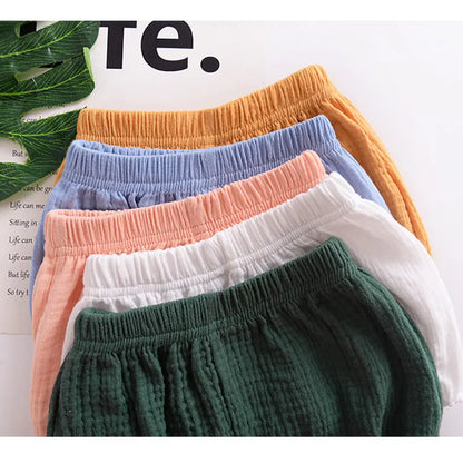 Summer Baby Shorts for Newborns and Toddlers