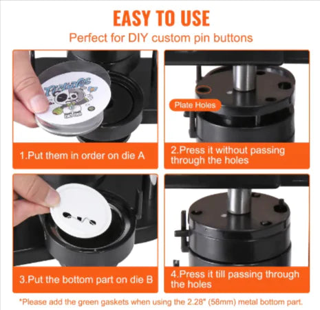 3-in-1 Button Maker Kit