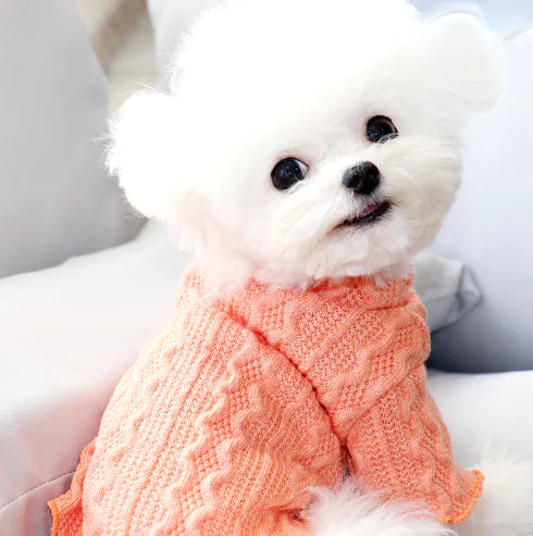 Towable Plus Fleece Winter Sweater for Dogs