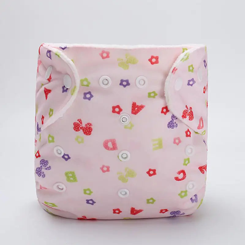 Cartoon Baby Cloth Diaper Pants