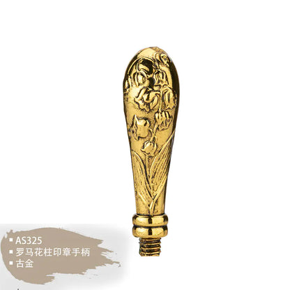 Custom Resin Alloy Wax Seal Handle Set for Magic Academy