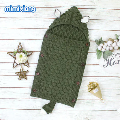 Newborn Baby Swaddle Sleeping Bag for Stroller Use