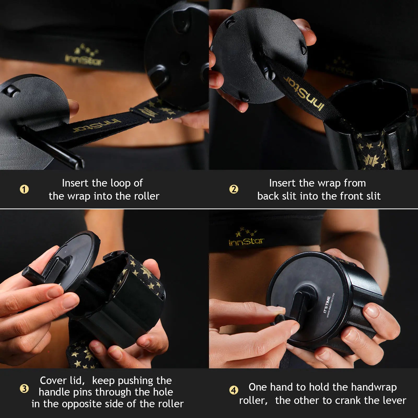 Boxing Bandage Wrap Roller Box