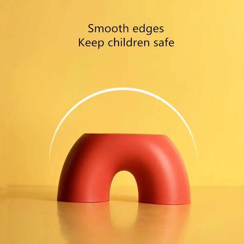 Rainbow Children's Stool - Non-slip Durable Bathroom Chair