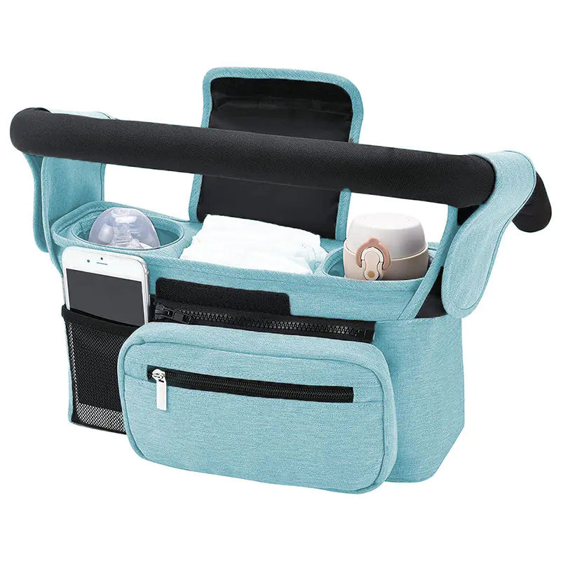 Universal Baby Stroller Organizer Bag and Storage Basket