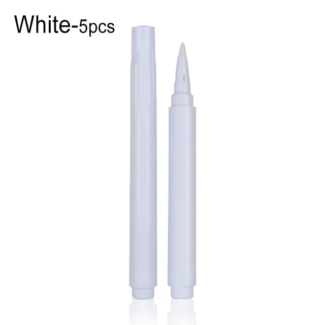 White Liquid Chalk Markers for Walls and Blackboard (5pcs)