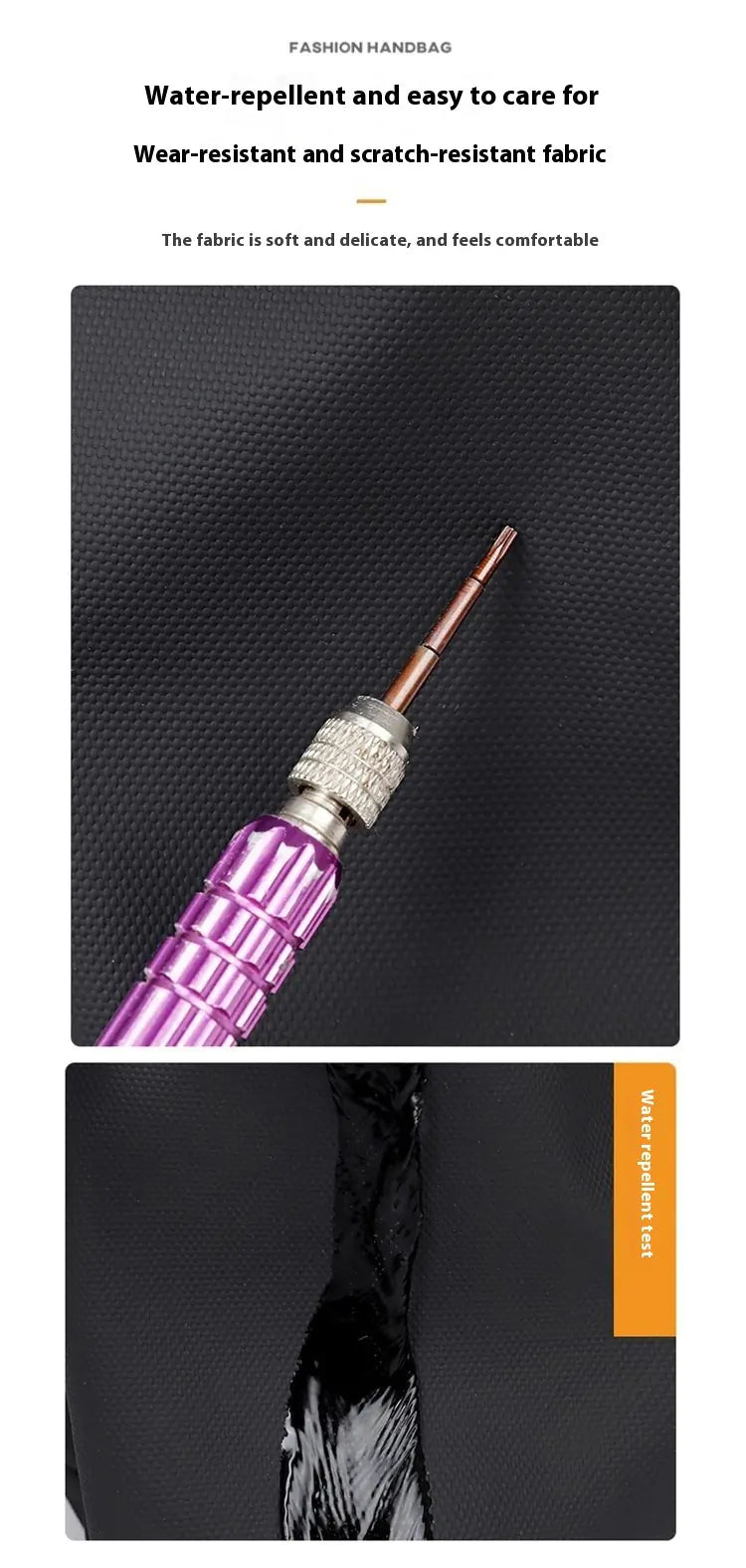 Men's Water Repellent Messenger Bag