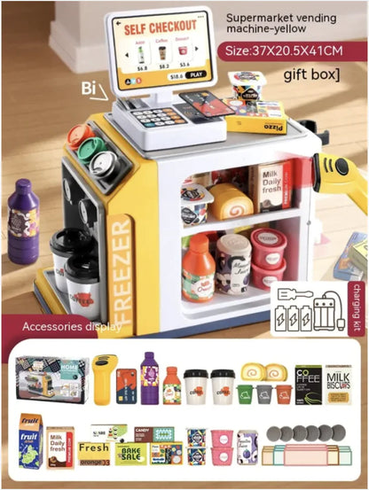 Kids’ Vending Machine & Cash Register Play Set