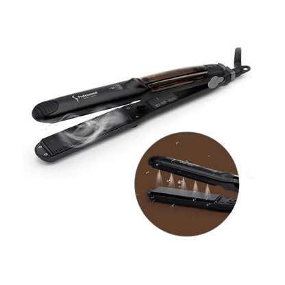 Steam Hair Straightener & Curler Dual-use