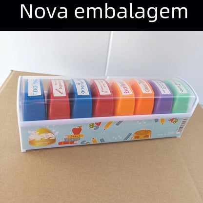 Teacher Fun Comments Light-Sensitive Stamp Set (Kids)