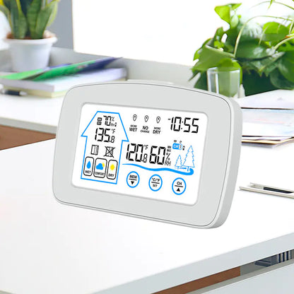 Digital Weather Station with LCD Display and Wireless Sensor