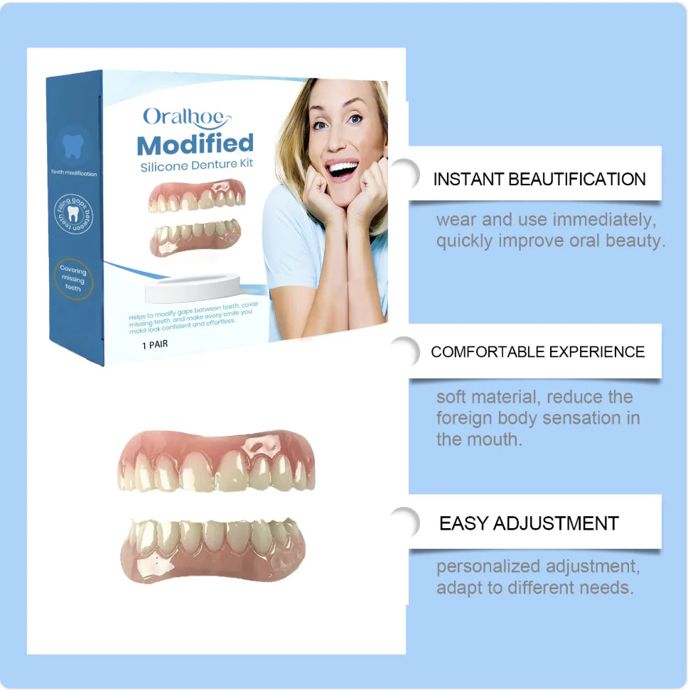 Home Dental False Teeth Correction Set