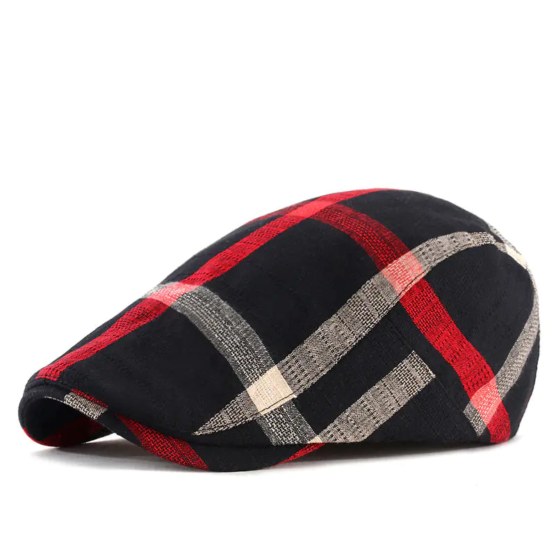 Plaid Duckbill Cap