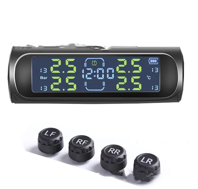 Solar Wireless Tire Pressure Monitoring System