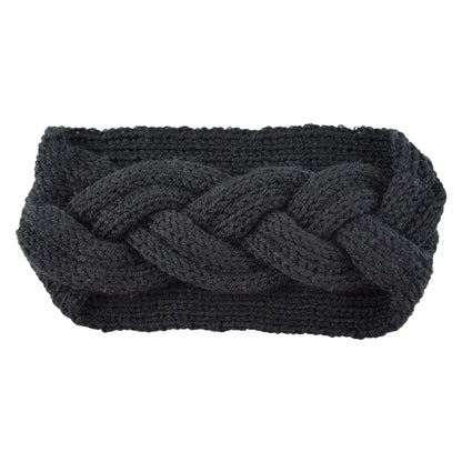 Crossover Knitted Wool Headband for Ladies