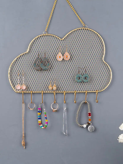 Stylish Metal Earring Holder for Jewelry Organization