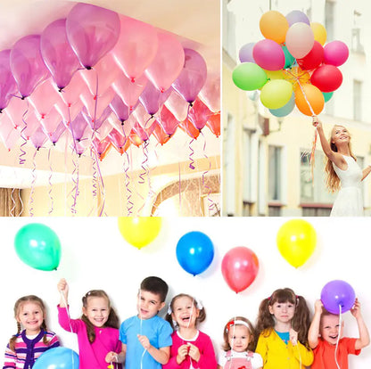 1.2g Pearl Thick 10-Inch Round Wedding Balloons