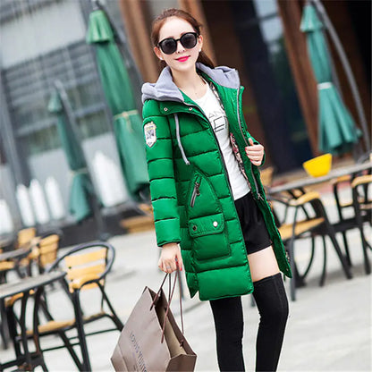 Slim Fit Down Jacket and Cotton Coat