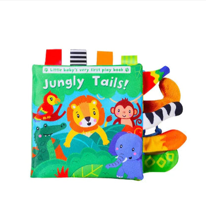 Baby Animal Tail Cloth Book