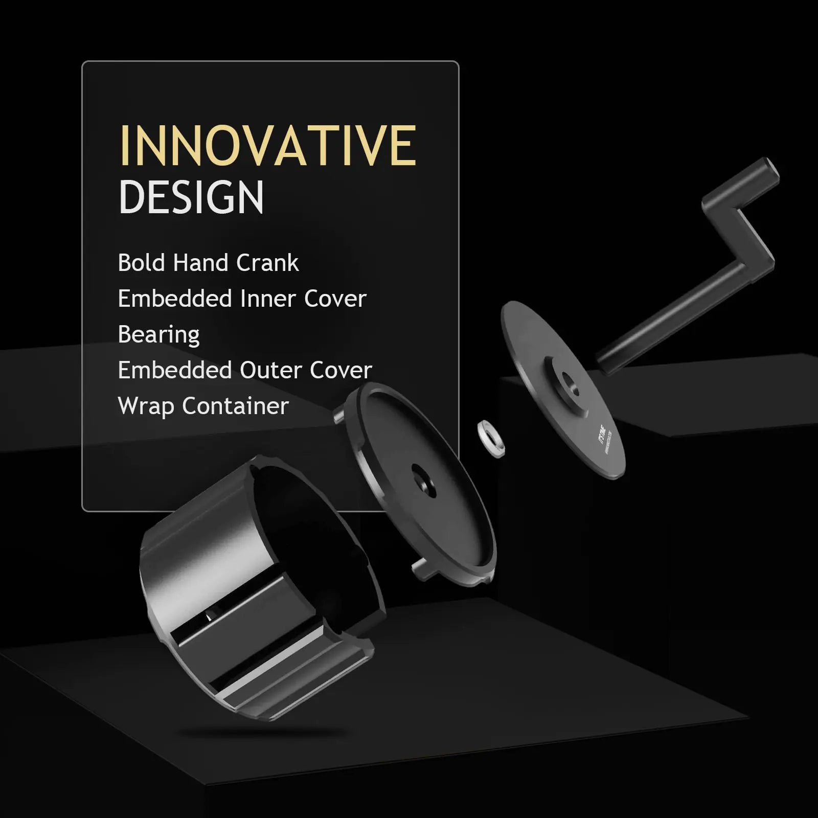 Boxing Bandage Wrap Roller Box