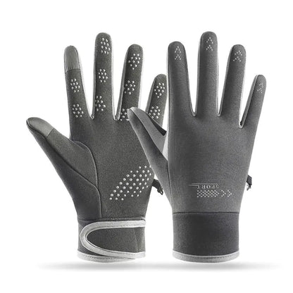 DeRong Women's Lightweight Velvet Windproof Gloves