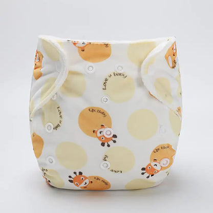 Cartoon Baby Cloth Diaper Pants
