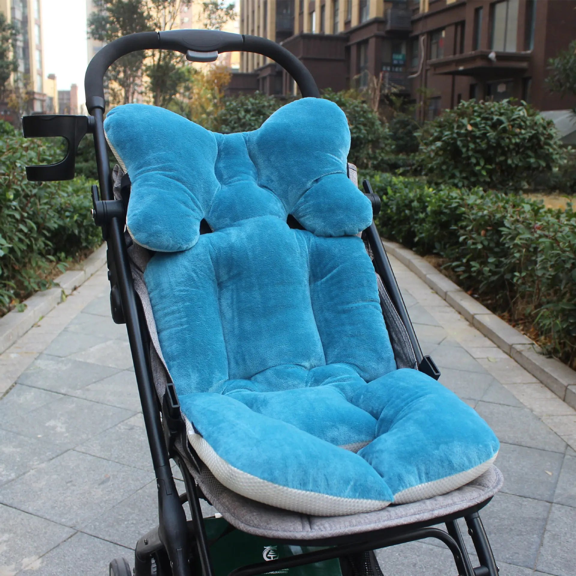 Universal Winter Plush Baby Stroller Cushion Pad
