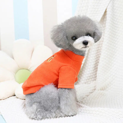 Medium Dog Fleece Clothes for Restaurant Wear
