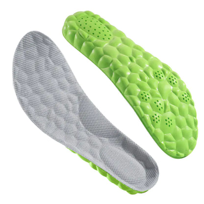 4D Thick Soft Insoles for Comfort and Shock Absorption