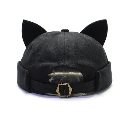Cat Ears Melon Hat for Women - Versatile Style