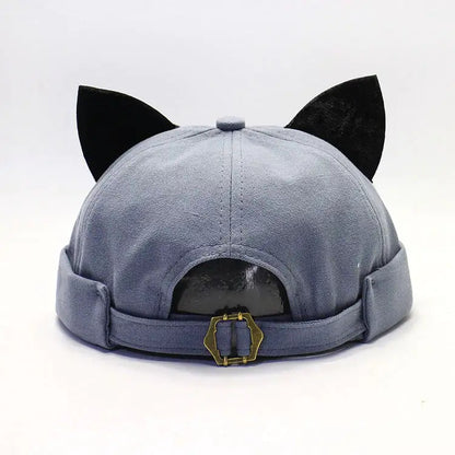 Cat Ears Melon Hat for Women - Versatile Style