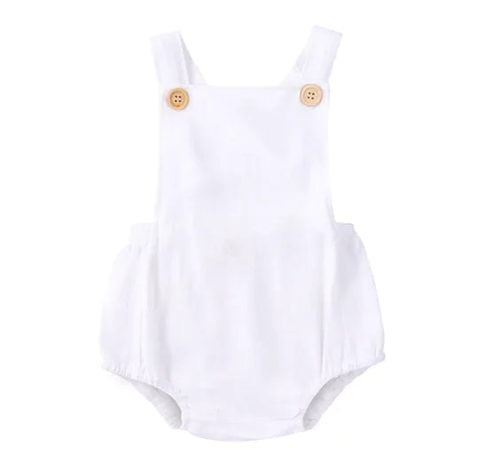Baby Sleeveless Cotton Jumpsuit